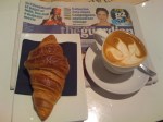 coffee and croissant